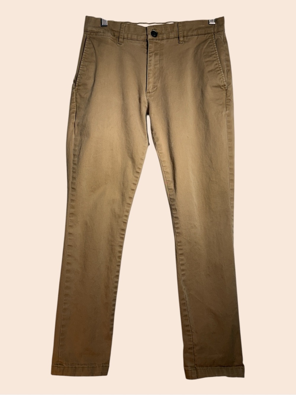 Goodthreads Skinny Fit Comfort Stretch Tan Chinos 28w x 29L